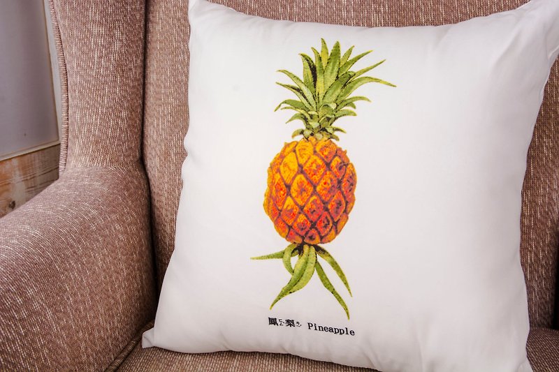 抱枕-凤梨 Pineapple ( 双面抱枕 ) - 枕头/抱枕 - 聚酯纤维 橘色