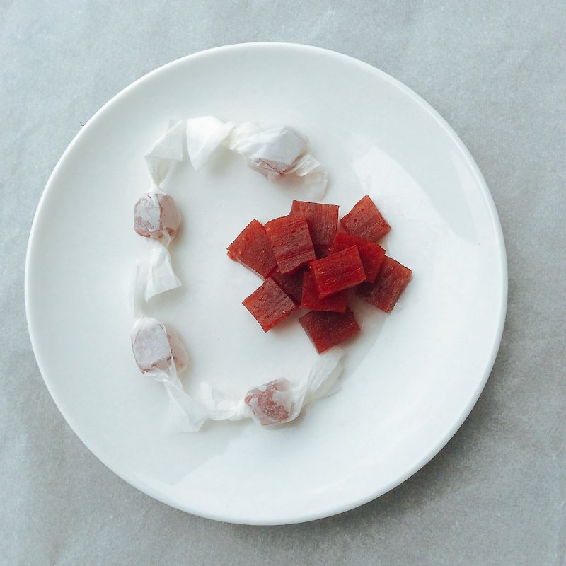 毛の果酱-真实の水果味  草莓法式软糖(试吃包) - 零食/点心 - 新鲜食材 红色
