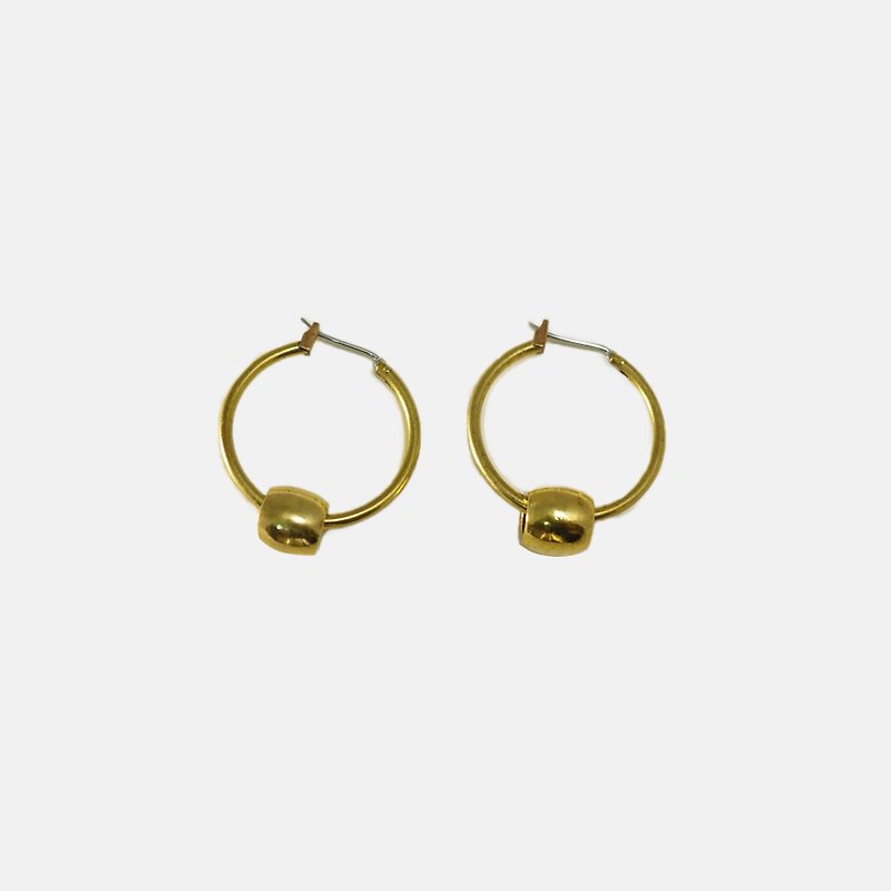 圈圈圆圆 - Loop Loop - 耳环/耳夹 - 其他金属 金色