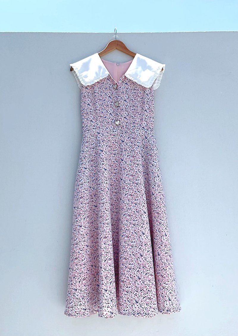 Emily 水手领连衣裙 - 洋装/连衣裙 - 聚酯纤维 粉红色