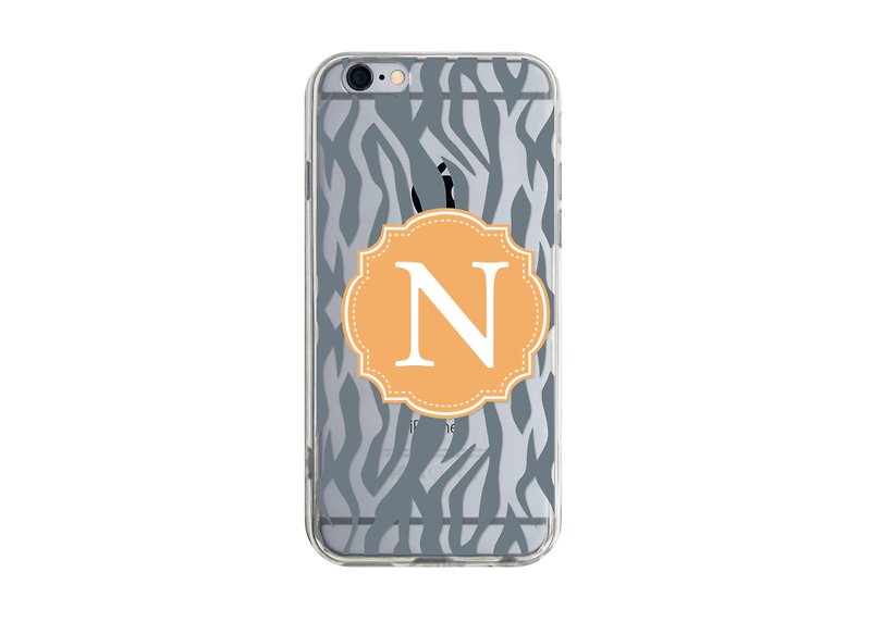 字母N - iPhone X 8 7 6s Plus 5s 三星 S7 S8 S9 手机壳 - 手机壳/手机套 - 塑料 