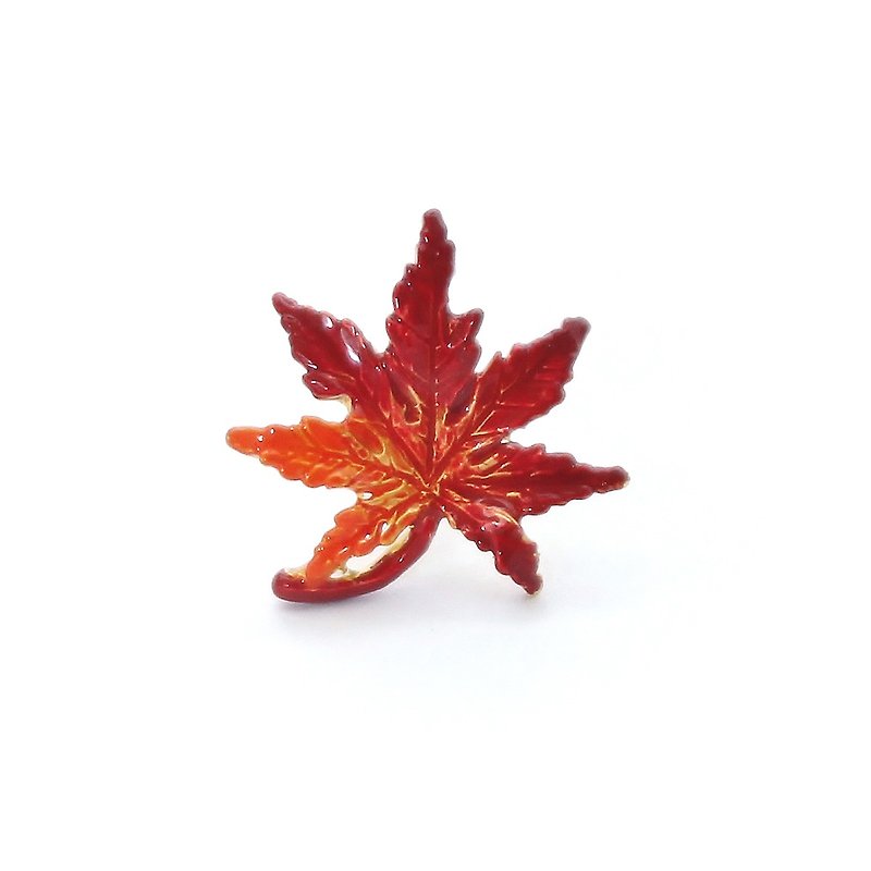 Autumn Leaf Tuck Pin もみじ　/ タックピン　TP034 - 其他 - 其他金属 红色