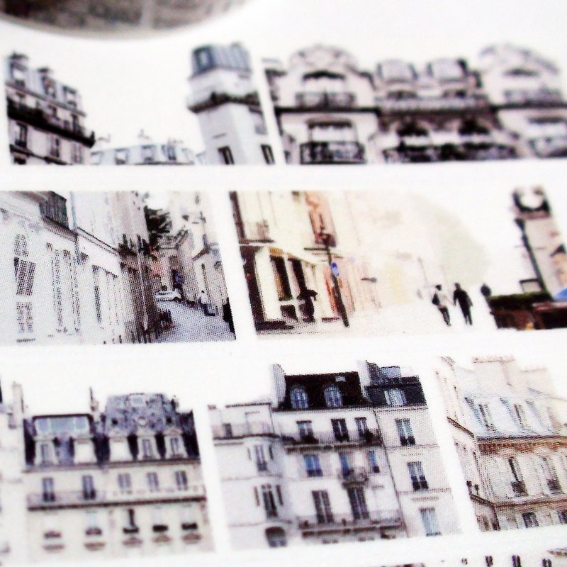 分装纸胶带 巴黎公寓 - 纸胶带 - 纸 