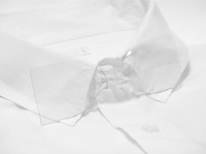透明超ネクタイ (クリスタルクリア) - 领带/领带夹 - 其他材质 透明