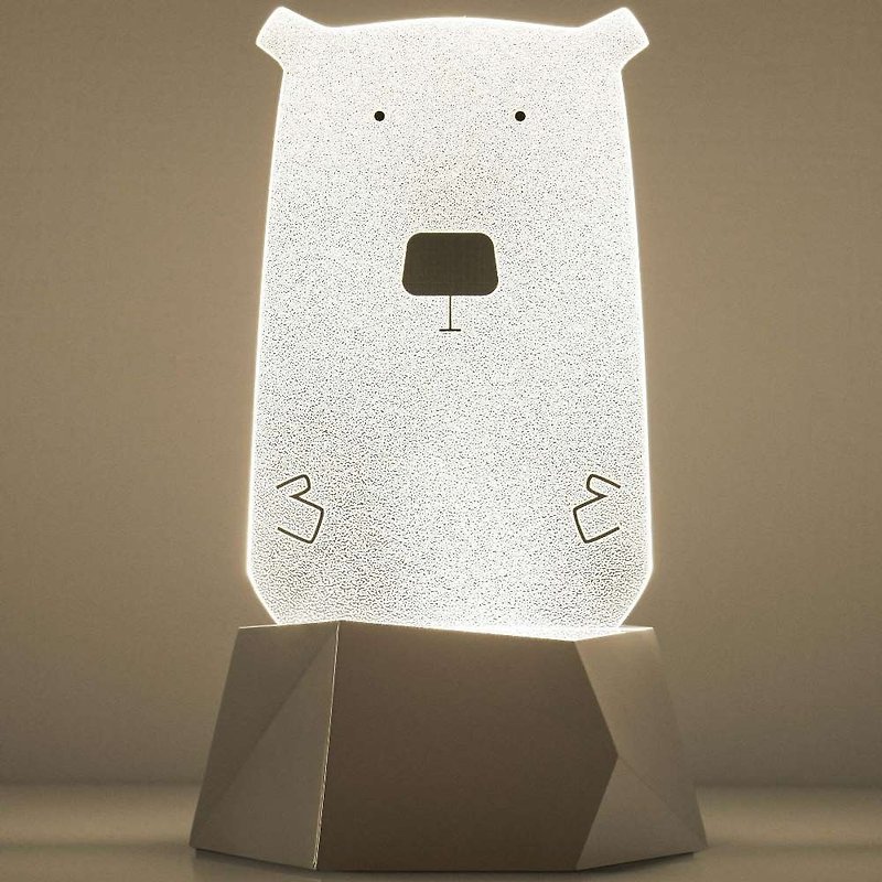 Party Light 派对时光情境灯-北极熊 - 灯具/灯饰 - 塑料 白色