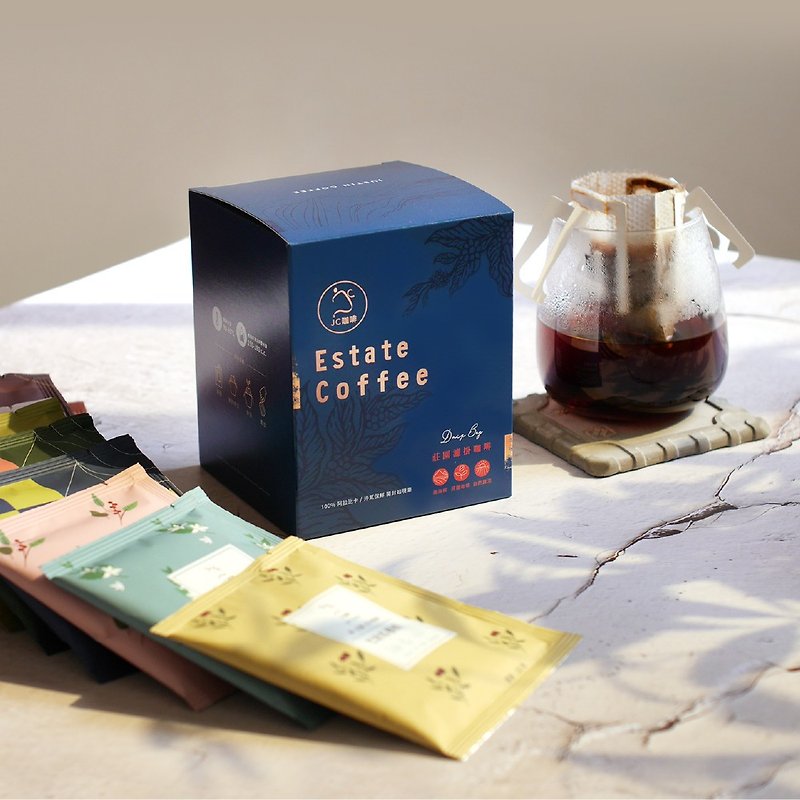十个庄园滤挂咖啡(10gx10包/盒)含巴拿马翡翠庄园艺妓│充氮保鲜 - 咖啡 - 其他材质 咖啡色