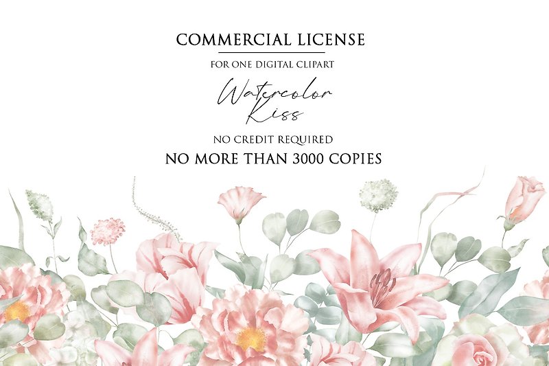Commercial License for small business - 电子手绘真人画像/绘画/插画 - 其他材质 白色