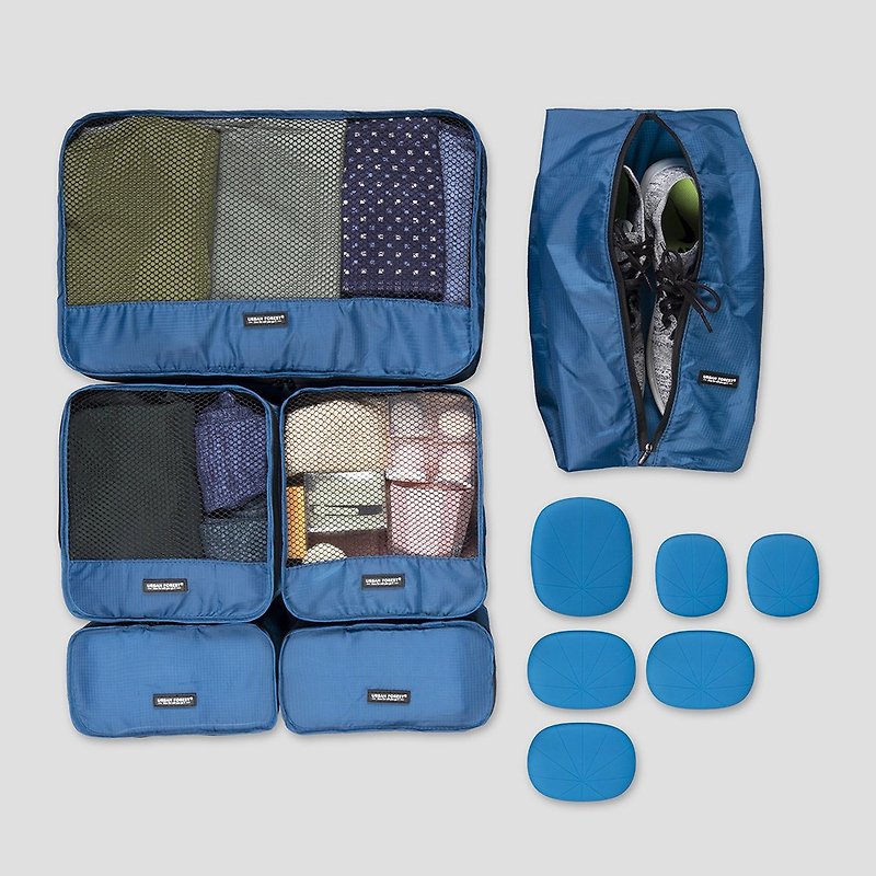 树 | 旅行收纳袋6件组 (基本色系) - 化妆包/杂物包 - 其他材质 