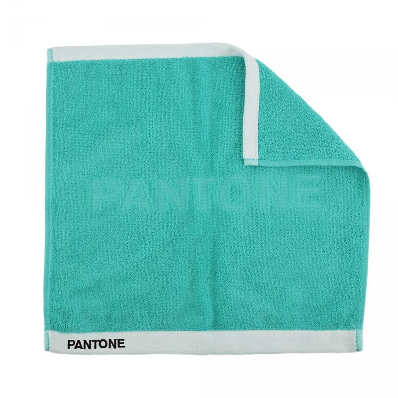 PANTONE - 100%优质纯棉纯色毛巾 - 方巾 (2010W) - 毛巾浴巾 - 棉．麻 蓝色