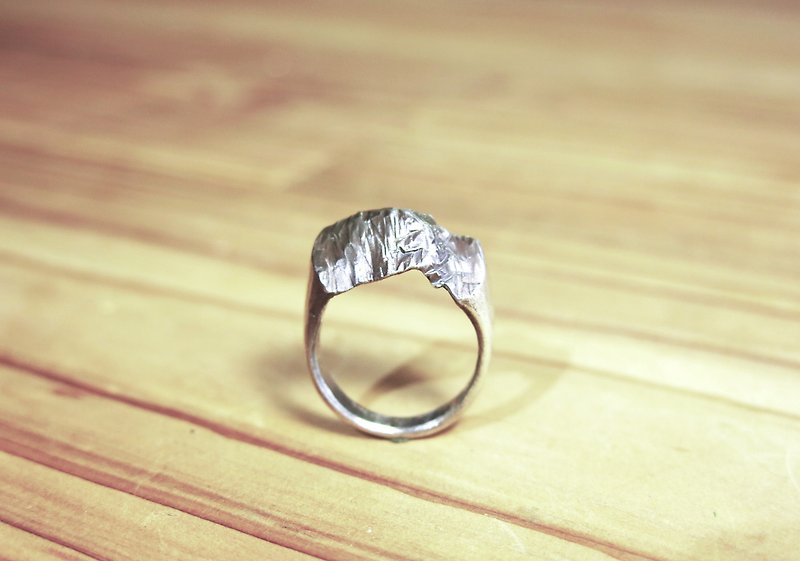 雪山戒指 - 戒指 - 其他金属 银色