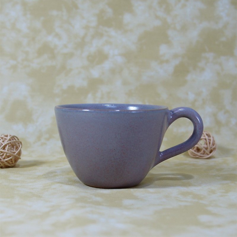 钧紫咖啡杯,茶杯,马克杯,水杯-约180ml - 咖啡杯/马克杯 - 陶 紫色