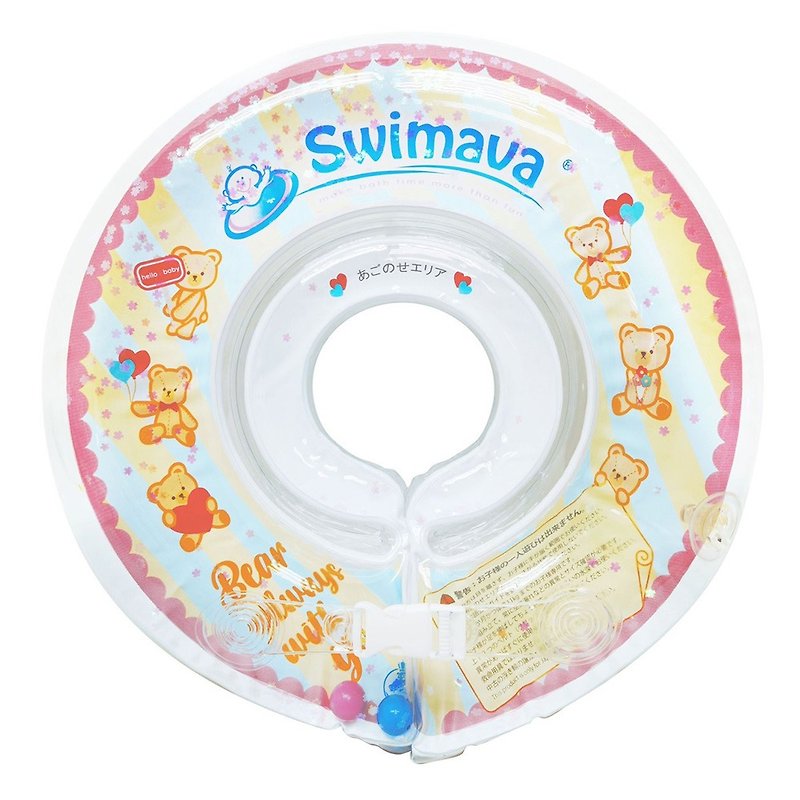 英国Swimava G1甜心熊婴儿游泳脖圈-标准尺寸 - 其他 - 塑料 红色