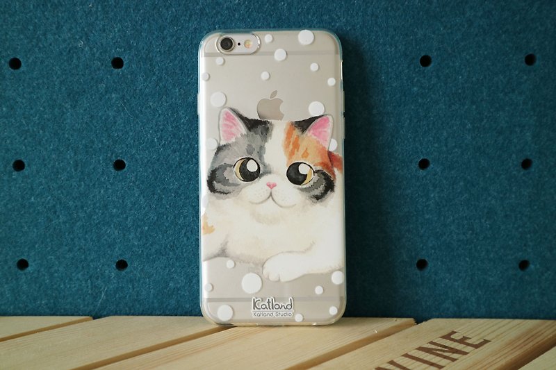 自家设计 - 异短 三色猫手机壳 保护套Phone Case C04_02 - 手机壳/手机套 - 塑料 金色