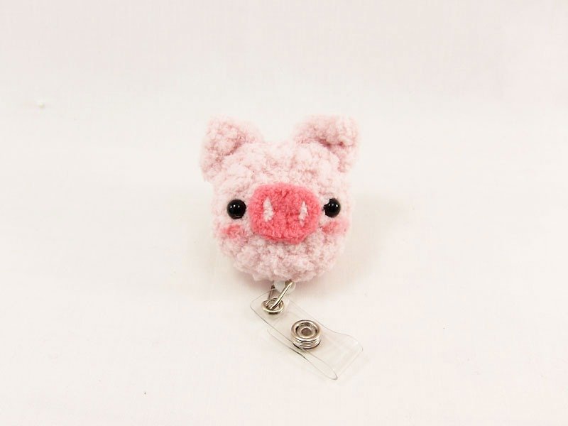粉红猪-猪-票卡夹 - 证件套/卡套 - 聚酯纤维 粉红色