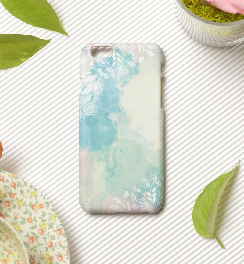 花园绣蔷-iPhone原创手机壳/保护套 - 手机壳/手机套 - 塑料 绿色