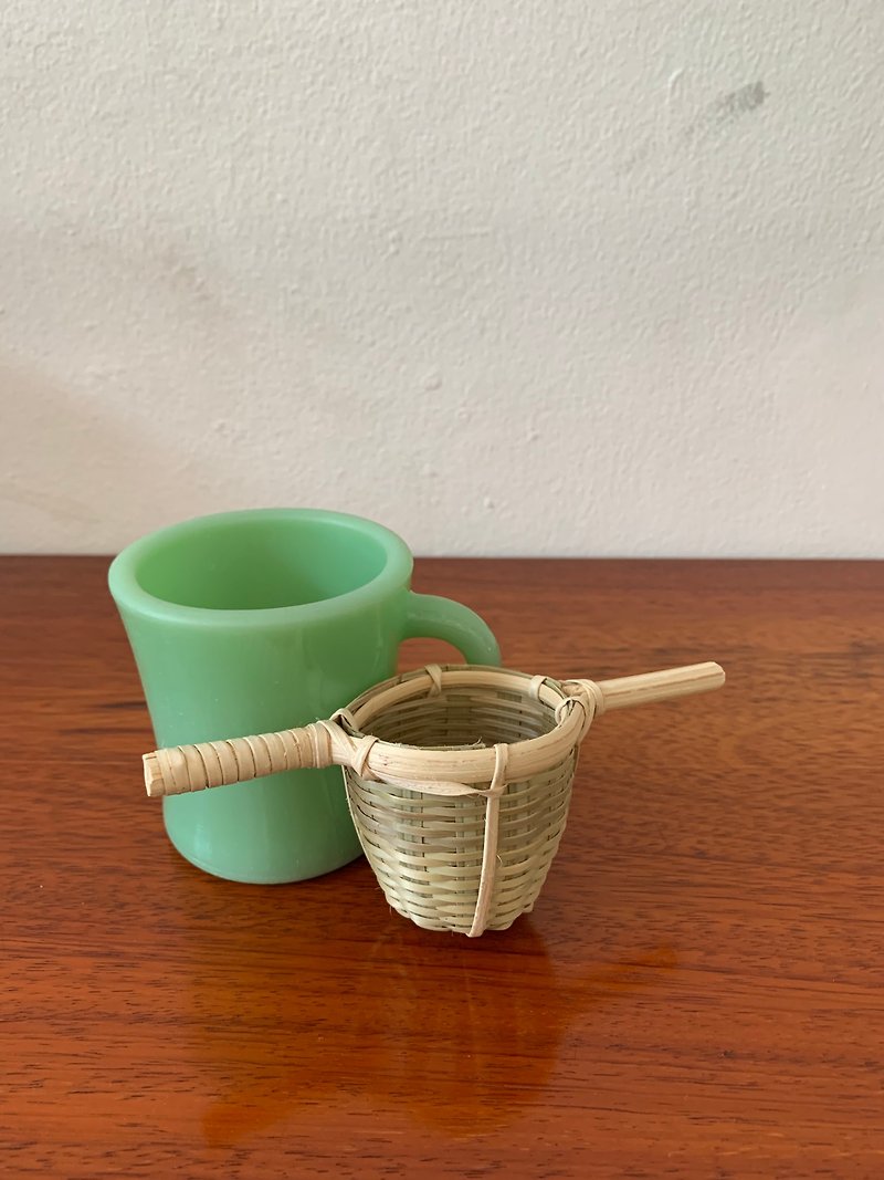 bamboo tea strainer Environmentally friendly【雙 11 限定】 - 茶具/茶杯 - 木头 咖啡色