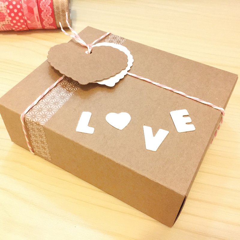 加购礼盒 用心精美包装 - 包装材料 - 纸 咖啡色