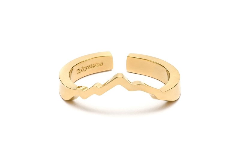 CLASSIC M Thin 精钢戒指 - Gold - 戒指 - 其他材质 黄色