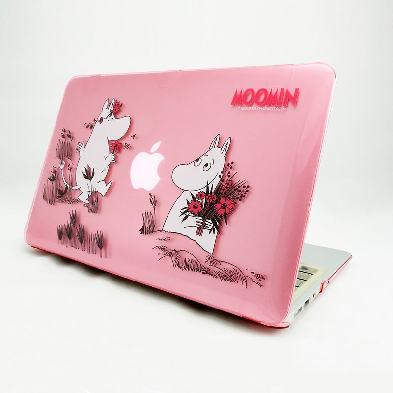 Moomin噜噜米正版授权<献上我的爱/浅粉红>MacbookPro/Air13寸 - 平板/电脑保护壳 - 塑料 粉红色