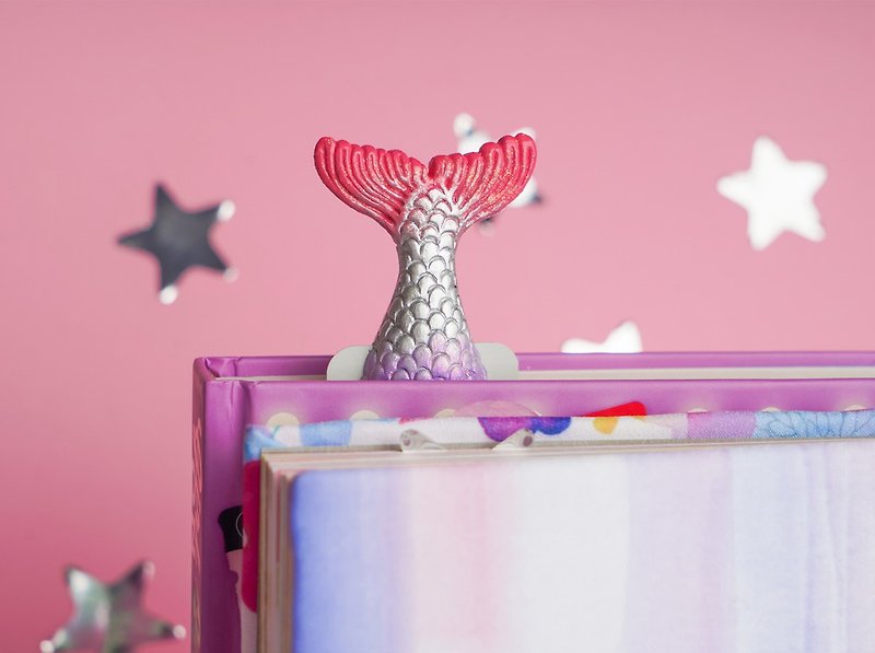 Rainbow Nymph Bookmark GIFT Mermaid Gifts For Girls - 书签 - 塑料 粉红色