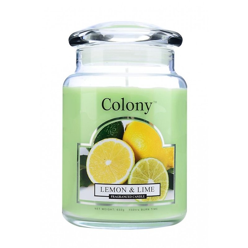 英伦蜡烛 Colony 柠檬与青柠  玻璃罐装蜡烛 - 蜡烛/烛台 - 蜡 