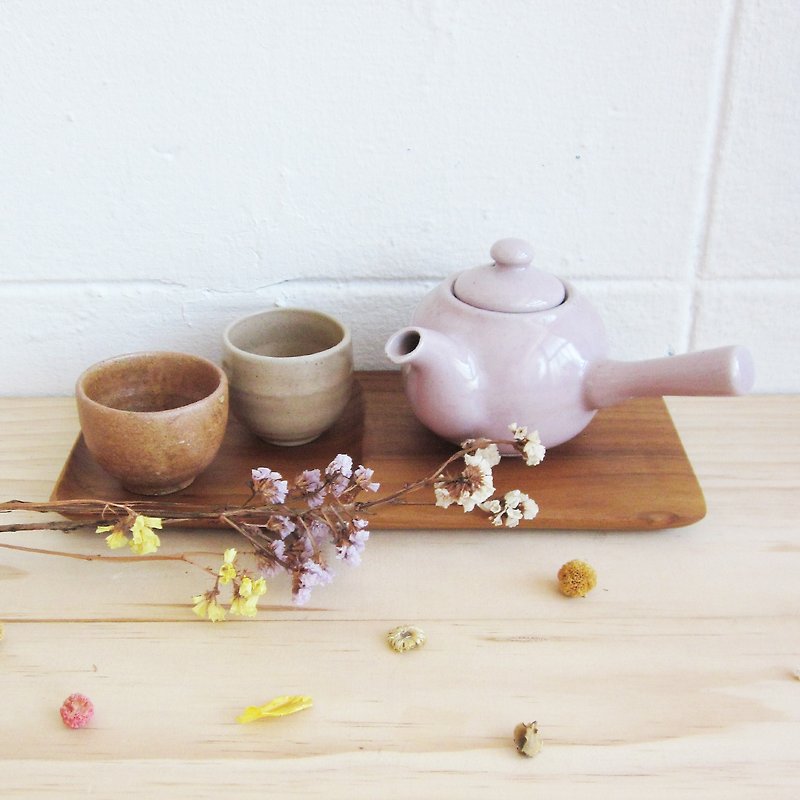 Handmade Potteries Tea Sets Selected by Tan / SET34. - 花瓶/陶器 - 陶 粉红色