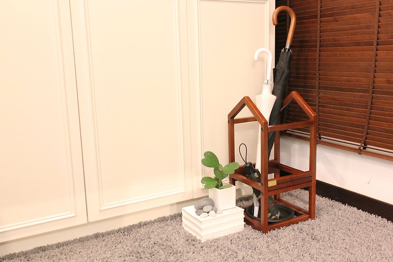 【KeenFord Design】 W-UR01 实木伞架 (DBR) - 其他家具 - 木头 咖啡色
