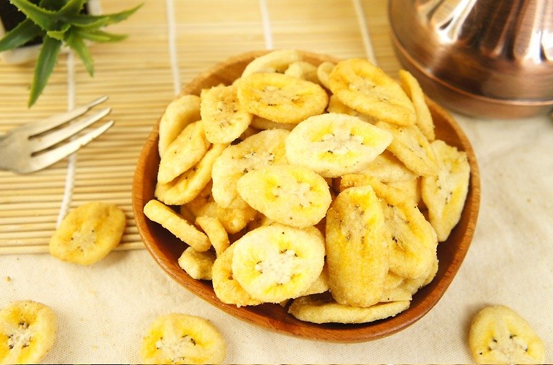 午后小食光│新鲜水果香蕉脆片(120g/包) - 水果干 - 新鲜食材 