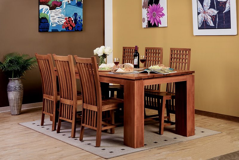 优娜加大餐椅 Dining Chair-Una Big - 其他家具 - 木头 