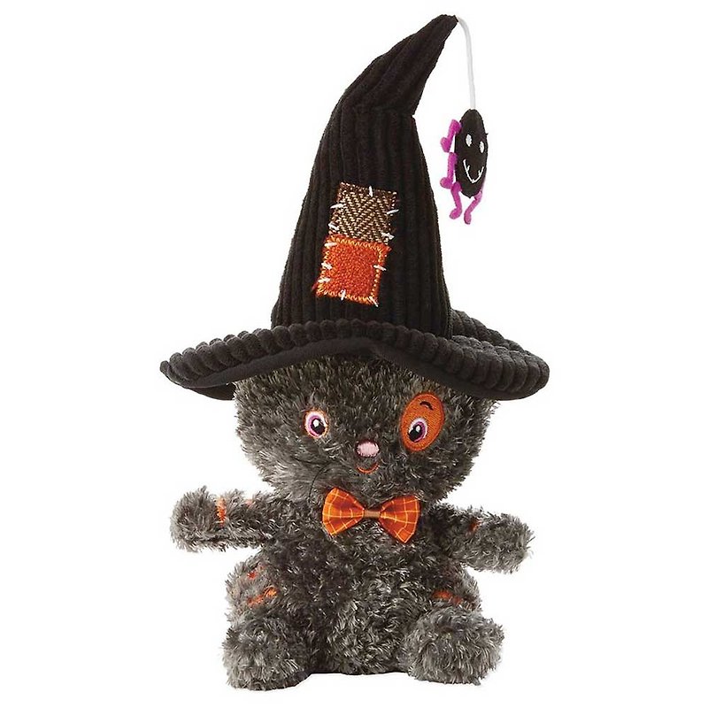 小黑猫戴着巫婆帽【Hallmark-万圣节系列】 - 玩偶/公仔 - 聚酯纤维 黑色