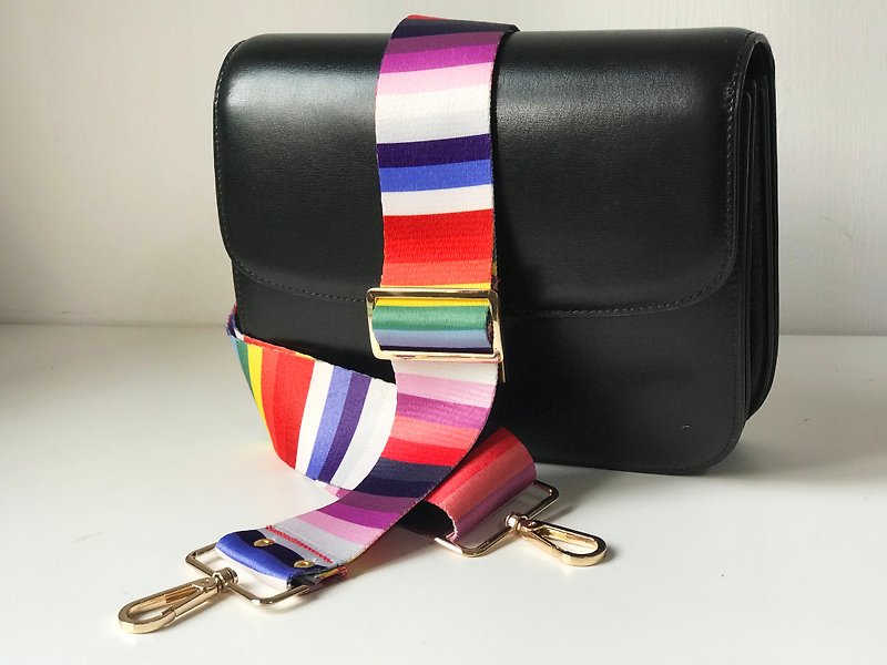 2寸宽版手作 背带 背包背带 宽背带 可以调整 可以替换 印花背带 - 侧背包/斜挎包 - 棉．麻 多色