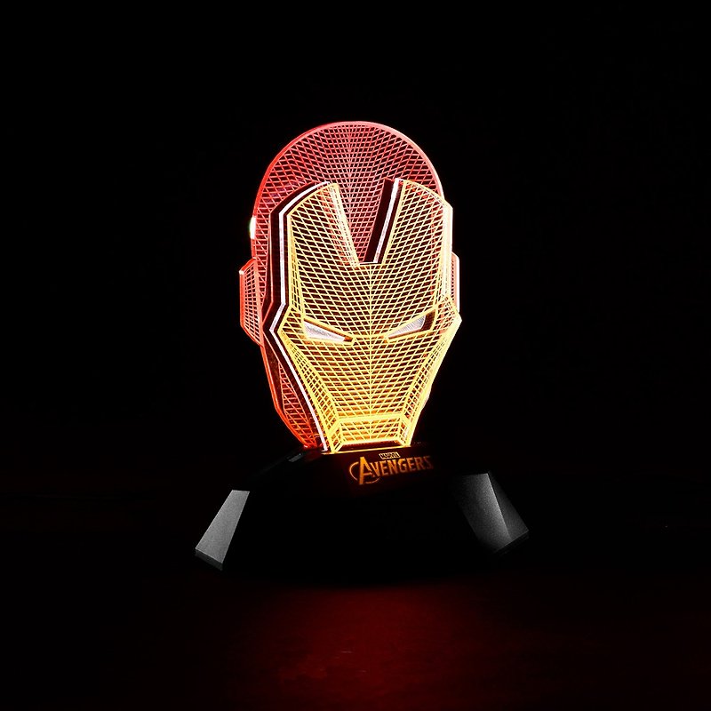 InfoThink钢铁人3D立光灯(触控式开关) - 灯具/灯饰 - 压克力 红色