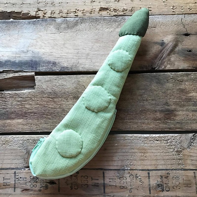 豌豆/餐具袋 - 收纳用品 - 棉．麻 绿色