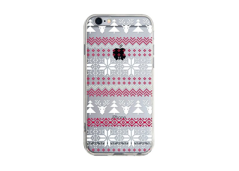 圣诞树与圣诞小鹿 iPhone X 8 7 6s Plus 5s 三星 S8 S9 手机壳 - 手机壳/手机套 - 塑料 