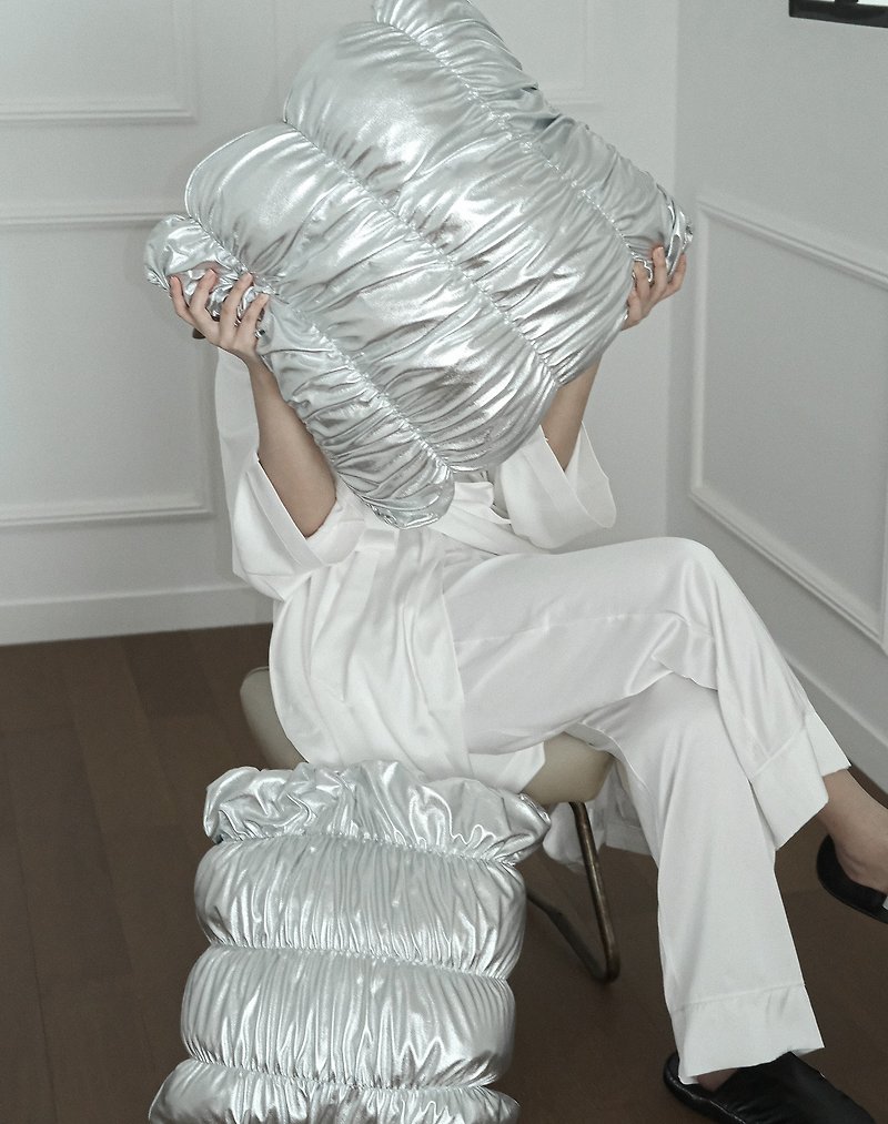 填充垫 (鸭绒100%) _ 2color - 枕头/抱枕 - 其他材质 银色
