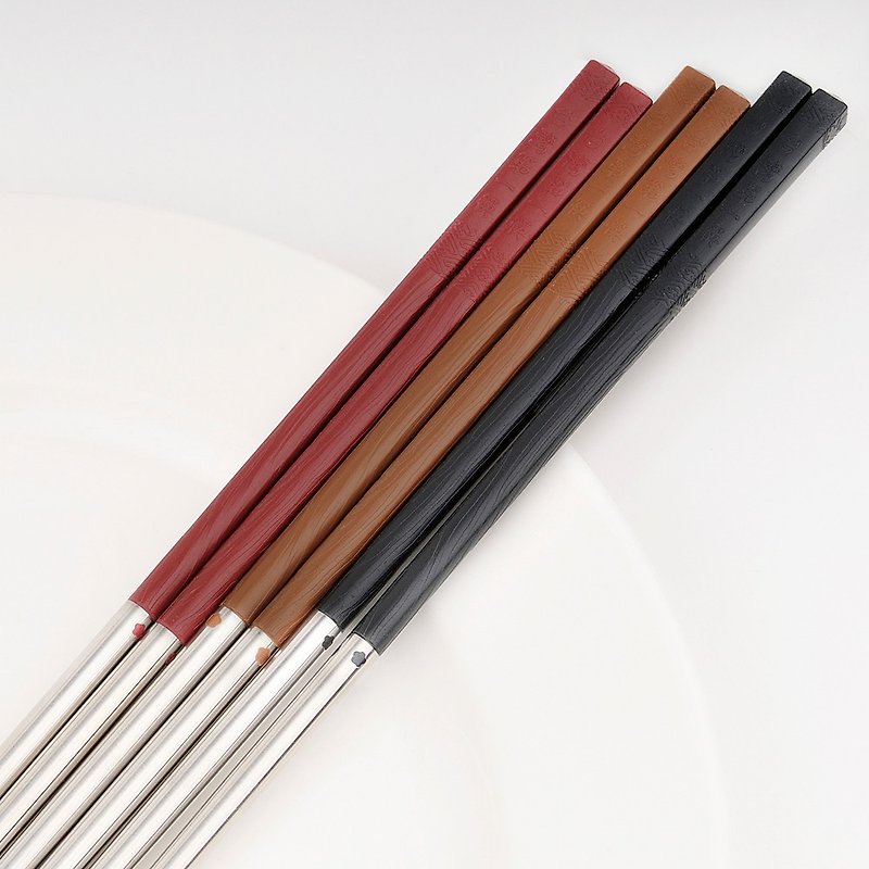 【环保减塑】环保筷 筷子 环保餐具 禾木筷 (黑) - 筷子/筷架 - 不锈钢 黑色