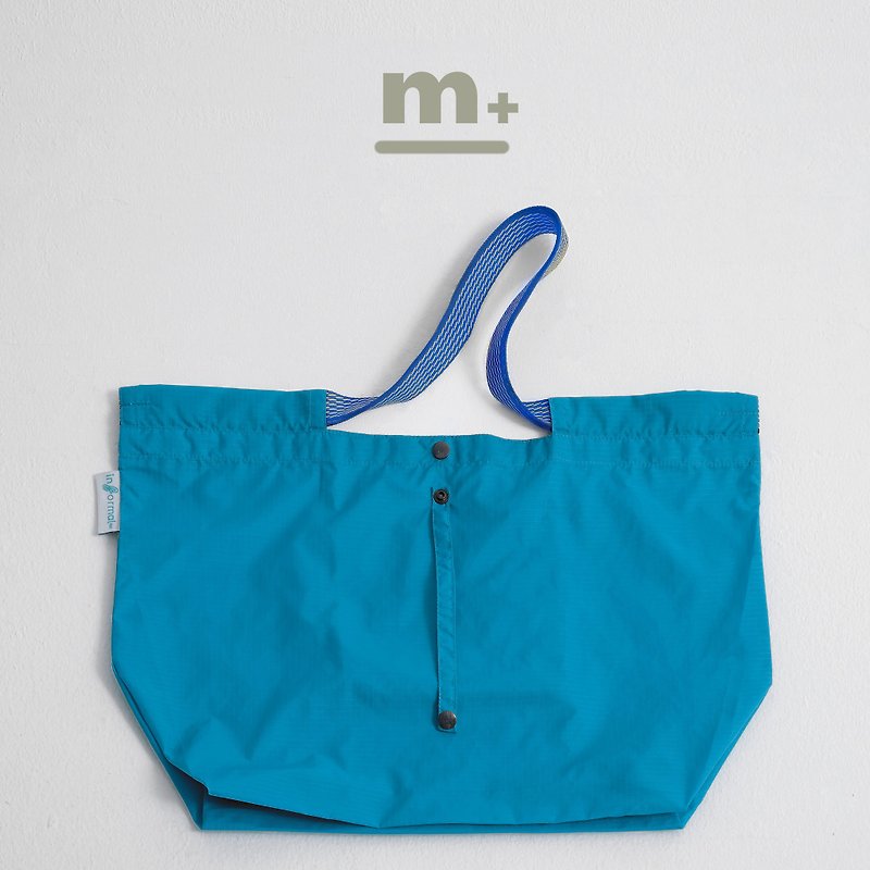 M+ Informal: Checkout Bag Sky Blue - 手提包/手提袋 - 尼龙 