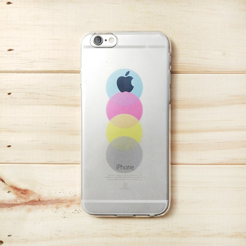原创手机壳smartphone case ,印刷四分色 CMYK, UV印刷 print 透明 - 手机壳/手机套 - 塑料 透明