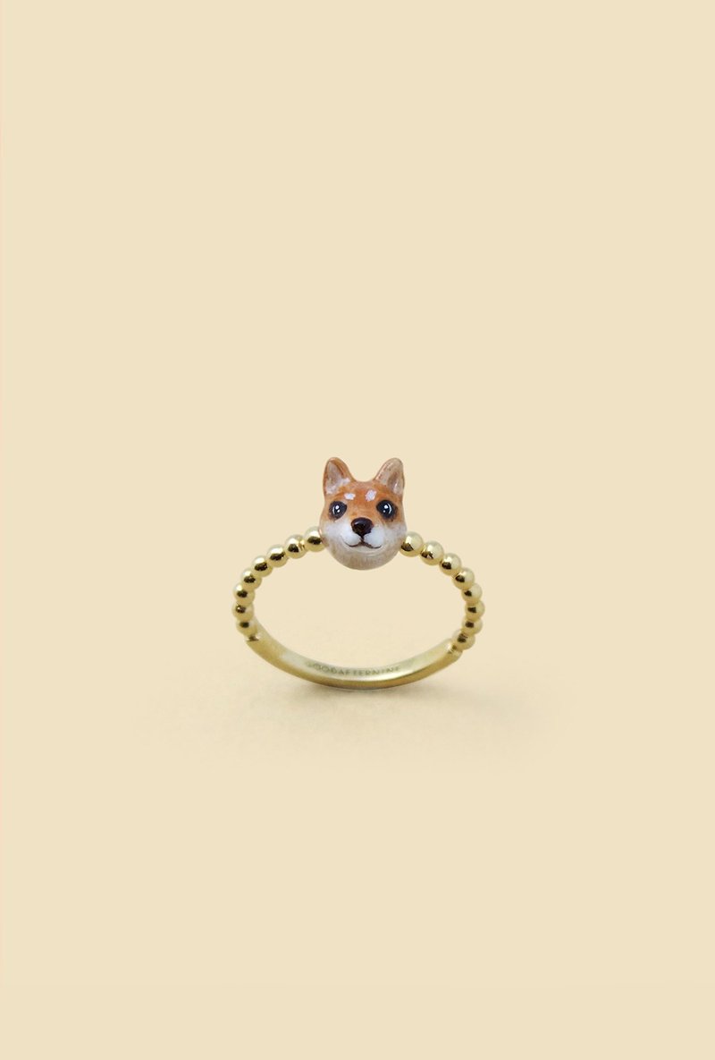 Dog Ring - Chinese zodiac animals. Sign - Zign Collection , 狗年 - 戒指 - 其他金属 黄色