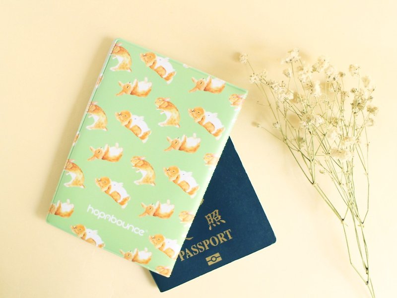 兔子 小兔 护照夹 护照套 - 护照夹/护照套 - 塑料 绿色