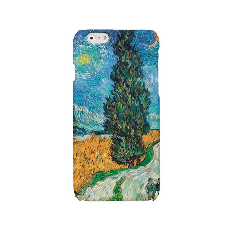 iPhone case Samsung Galaxy case phone hard case van Gogh cypress 1318 - 手机壳/手机套 - 塑料 