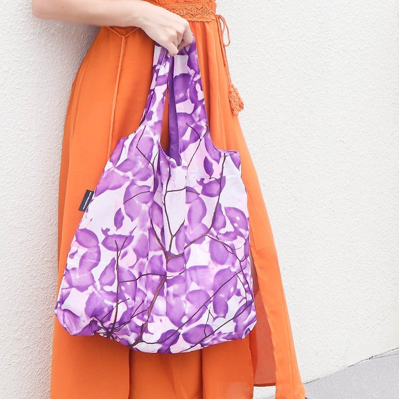 ENVIROSAX 澳洲折叠购物袋 | 哈瓦那─紫园 - 侧背包/斜挎包 - 聚酯纤维 紫色