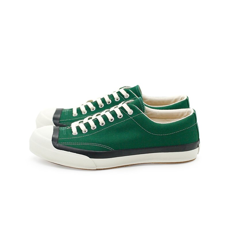 日本久留米月星职人品牌 - GYM COURT - GREEN - 男款休闲鞋 - 其他材质 绿色