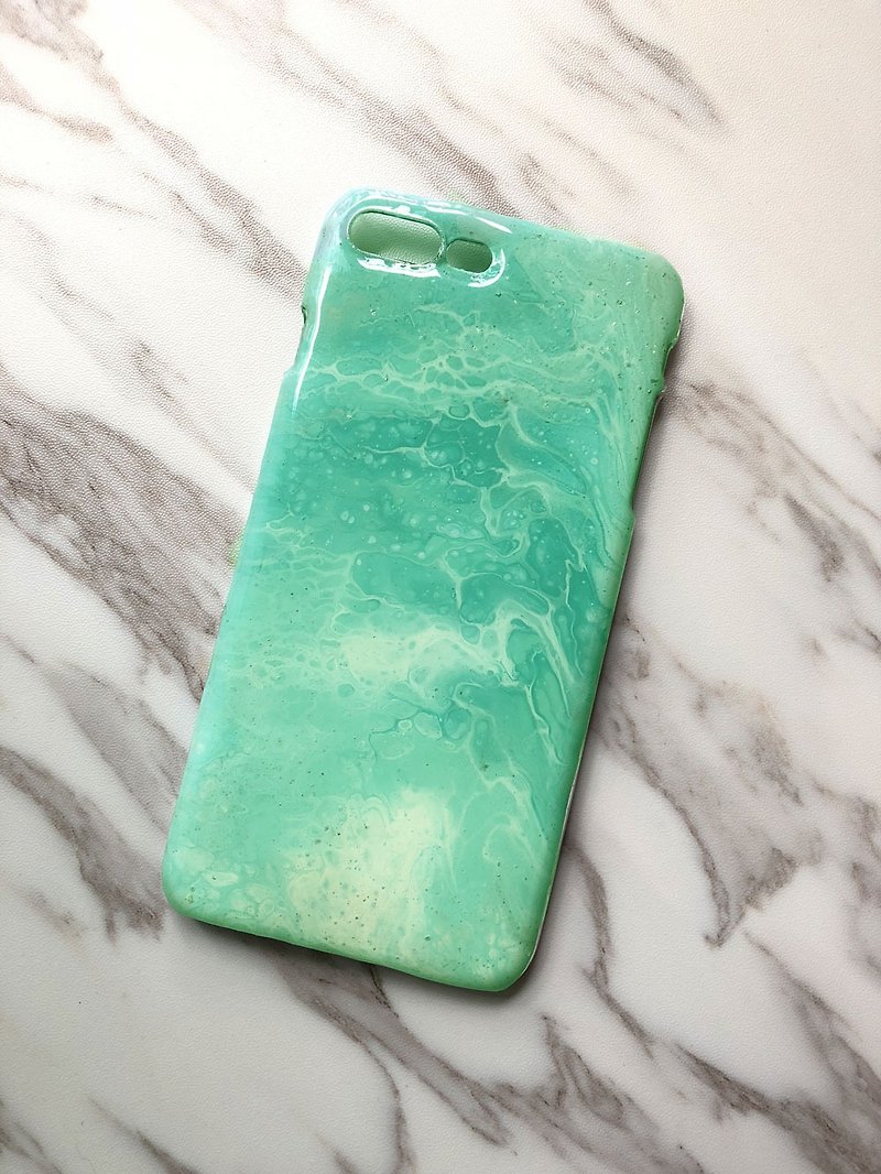原创手绘手机壳 - IPhone电话壳 - 手机壳/手机套 - 塑料 绿色