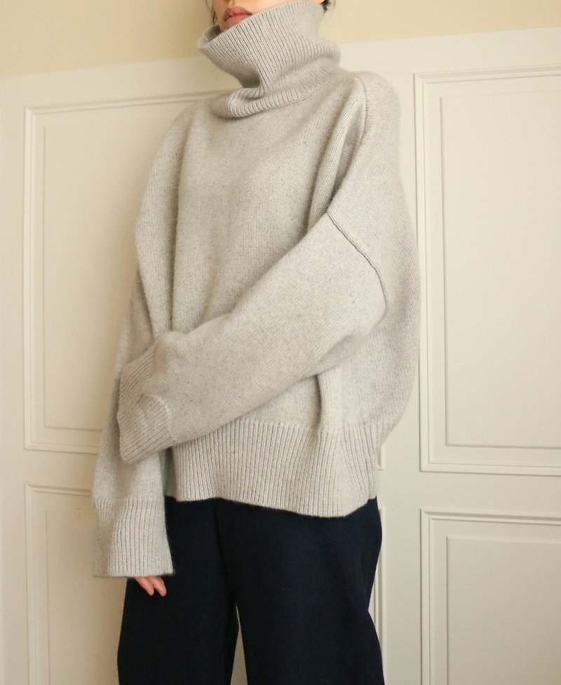 Sylvie Sweater {Clearance} - 女装针织衫/毛衣 - 羊毛 灰色