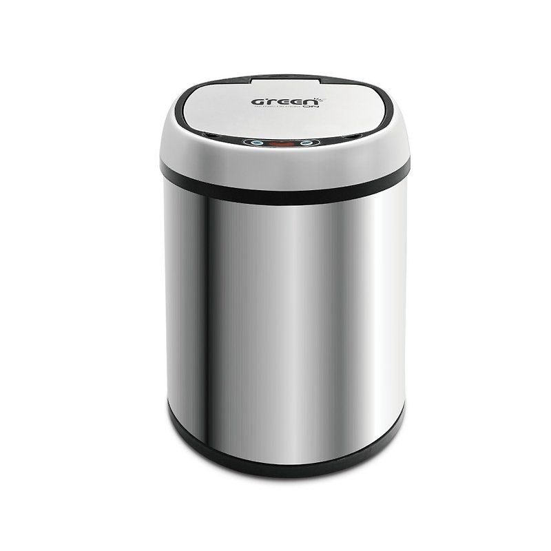 【GREENON】不锈钢智慧感应式垃圾桶 (8L) - 其他家具 - 不锈钢 银色