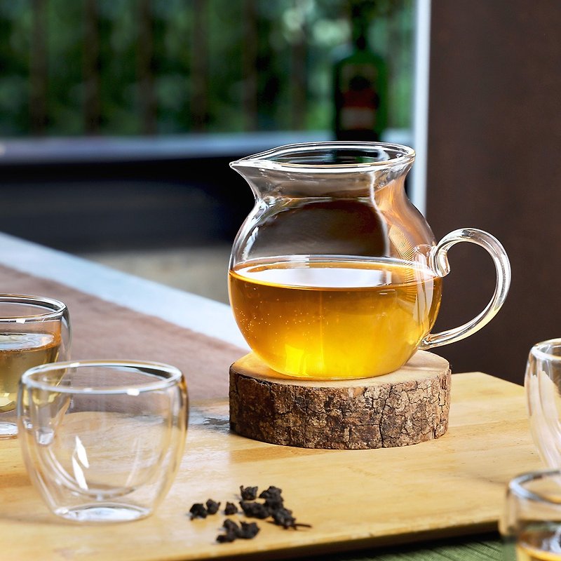 经典款圆形大茶海(450ml) - 茶具/茶杯 - 玻璃 透明