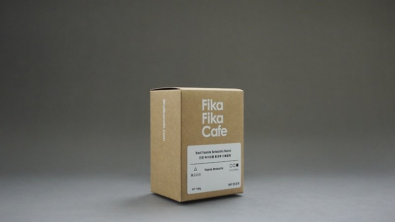 FikaFikaCafe　100g  巴西神木庄园黄波旁－阳光浅焙  - 咖啡 - 新鲜食材 卡其色