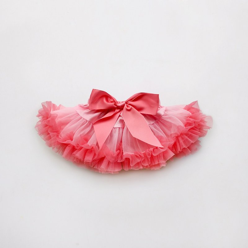 Dorothy系列娃娃澎裙-缤纷莓果 - 童装裙 - 聚酯纤维 粉红色
