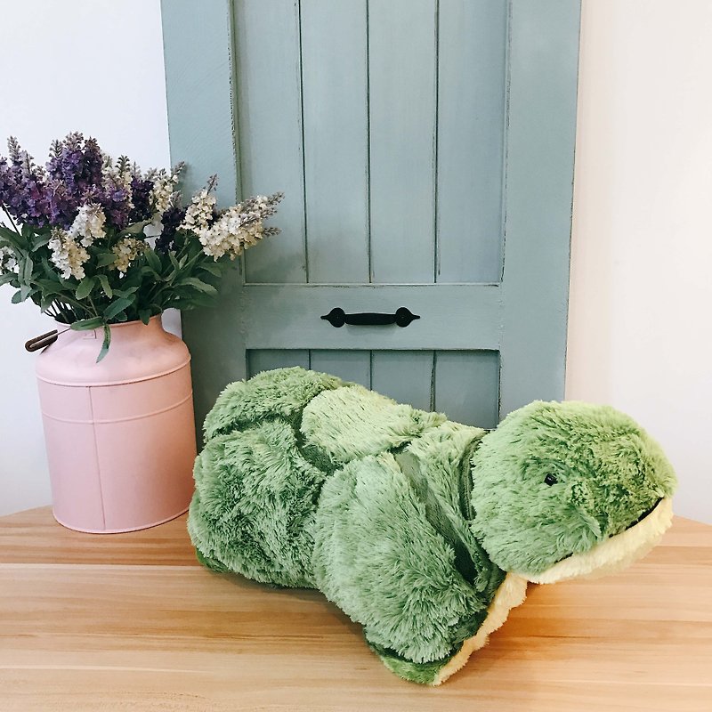CANDY BEAR 乌龟折合抱枕 - 枕头/抱枕 - 聚酯纤维 绿色